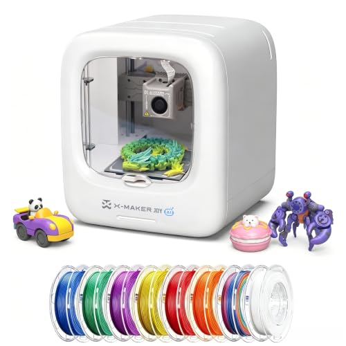 AOSEED AI 3D Printer for Kids, Fast 400mm/s, 12,000+ Models, Enclosed Safe