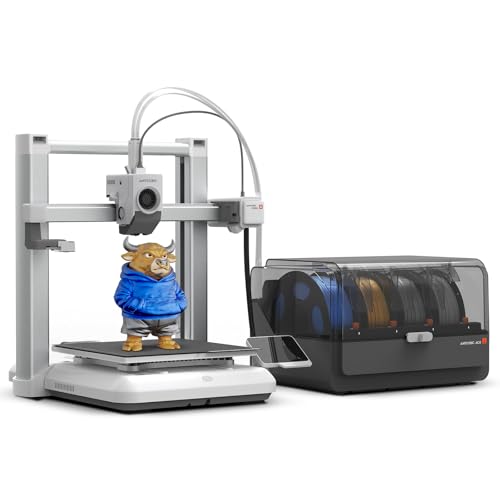 Anycubic Kobra 4 Combo 3D Printer with ACE 2 Pro, Native 4-Color Printing