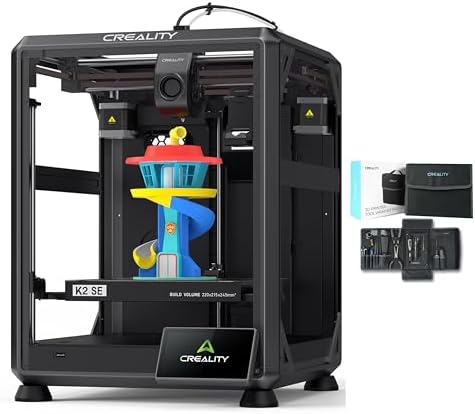 Creality K2 SE 3D Printer, Max High-Speed 500mm/s, Support Multicolor — Build quality and design details up close