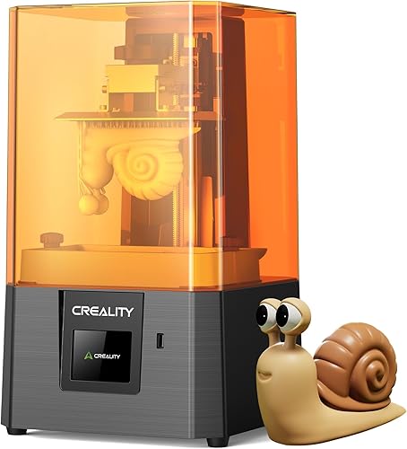 Creality Resin 3D Printer for Kids and Beginners, HALOT R6 Fully Assem — Build quality and design details up close