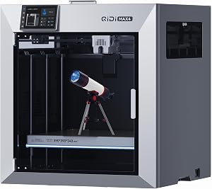 QIDI Max4 3D Printer, 390×390×340mm Large Build Volume, 65℃ Heated Chamber FDM 3D Printers
