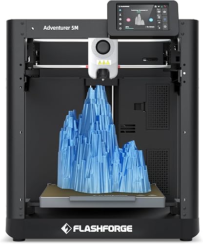 FLASHFORGE 3D Printer AD5M, CoreXY 600mm/s High-Speed Printer with 1-C — Build quality and design details up close