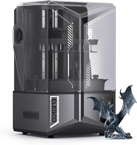 ELEGOO Saturn 4 Ultra 16K Resin 3D Printer with 10