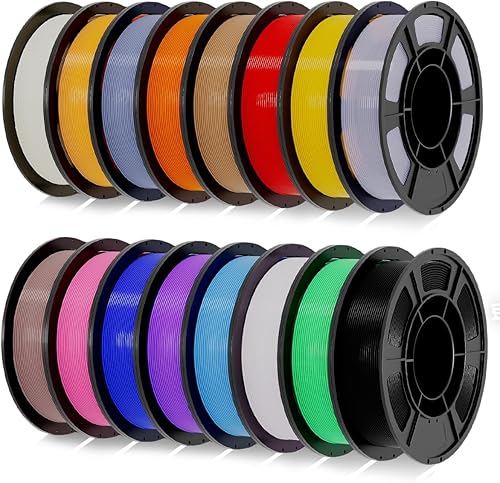 PLA+3D Printer Filament 1.75mm Bundle, Individually Vacuum Packed, Mul — Side-by-side comparison of top picks in this category