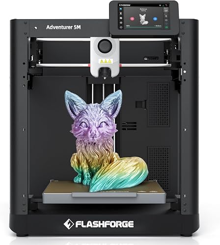 FLASHFORGE Adventurer 5M 3D Printer,600mm/s Max High-Speed FDM 3D Prin — Real-world performance testing in action