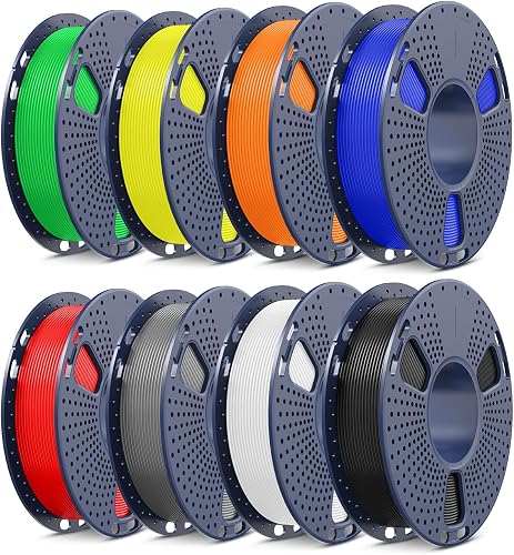 SUNLU Upgrade PLA+2.0 Filament Bundle, 3D Printer Filament Bundle Mult — Our hands-on testing setup for prusa mk4 review