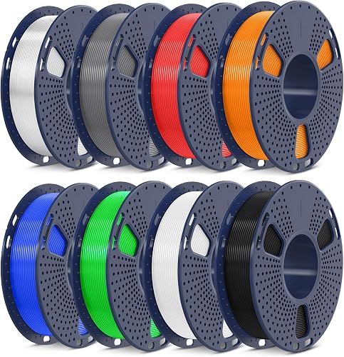 SUNLU 250g PLA Filament 1.75mm Bundle,3D Printer Filament Bundle Multi — Our hands-on testing setup for best enclosed 3d printers