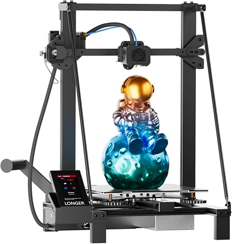 Longer LK5 Pro 3D Printer, Open Source Mainboard, TMC2209 Silent Drivers, 11.8×11.8×15.7 Inch Large Size, Resume Printing, 95% Pre-Assembled, Perfect for Beginners, Home & School DIY FDM Printer,