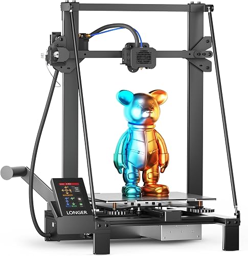 Longer LK5 Pro 3 3D Printer 11.8x11.8x15.7in Large Printing Size FDM 3D Printer Fully Open Source Motherboard Upgrade TMC 2209 with Resume Printing 3D Printers 95% Pre-Assembled Ideal for Beginners