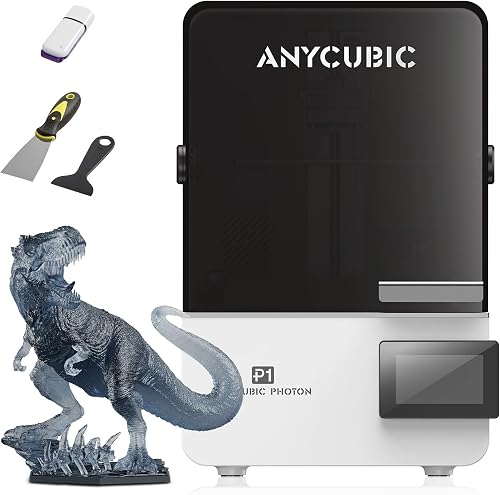 ANYCUBIC Photon P1 Resin 3D Printer, 14K High Precision with LighTurbo 4.0, Industrial Ball Screw Ultimate Stability for Prosumer, Auto-Leveling 3.0, Large Printing Size of 8.78”x4.96”x9.05”